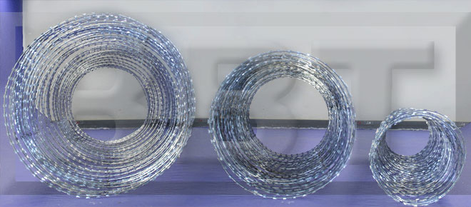 Razor Wire Concertina Sizes