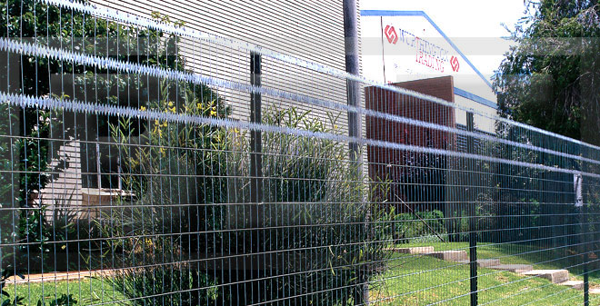 Ribbon Mesh Security Fence
